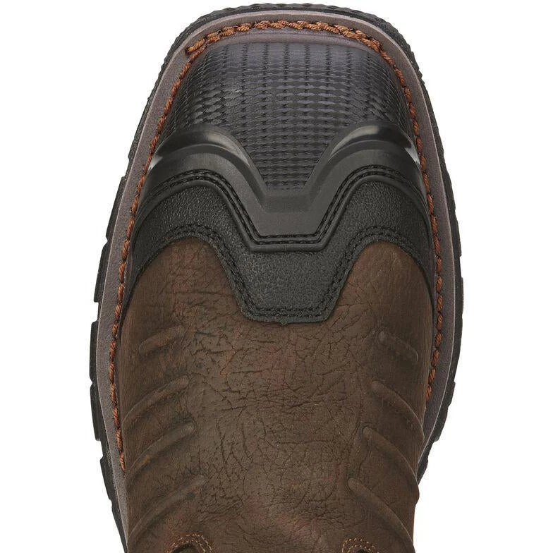 Ariat Men's Catalyst VX Work 11" Comp Toe WP Work Boot Brown- 10016253 - Image 4