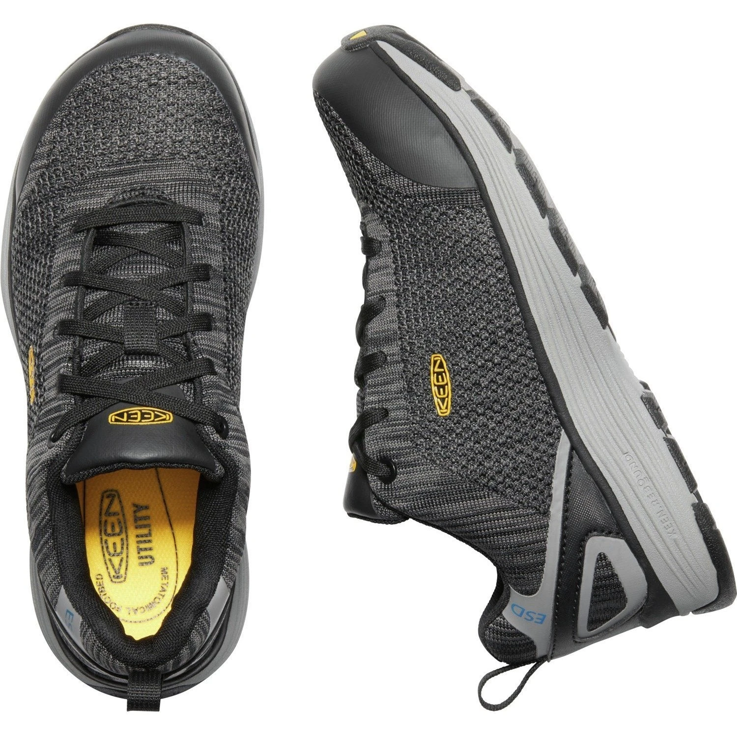 Keen Utility Women's Sparta ESD Aluminum Toe Work Shoe Grey 1021350 - Image 4