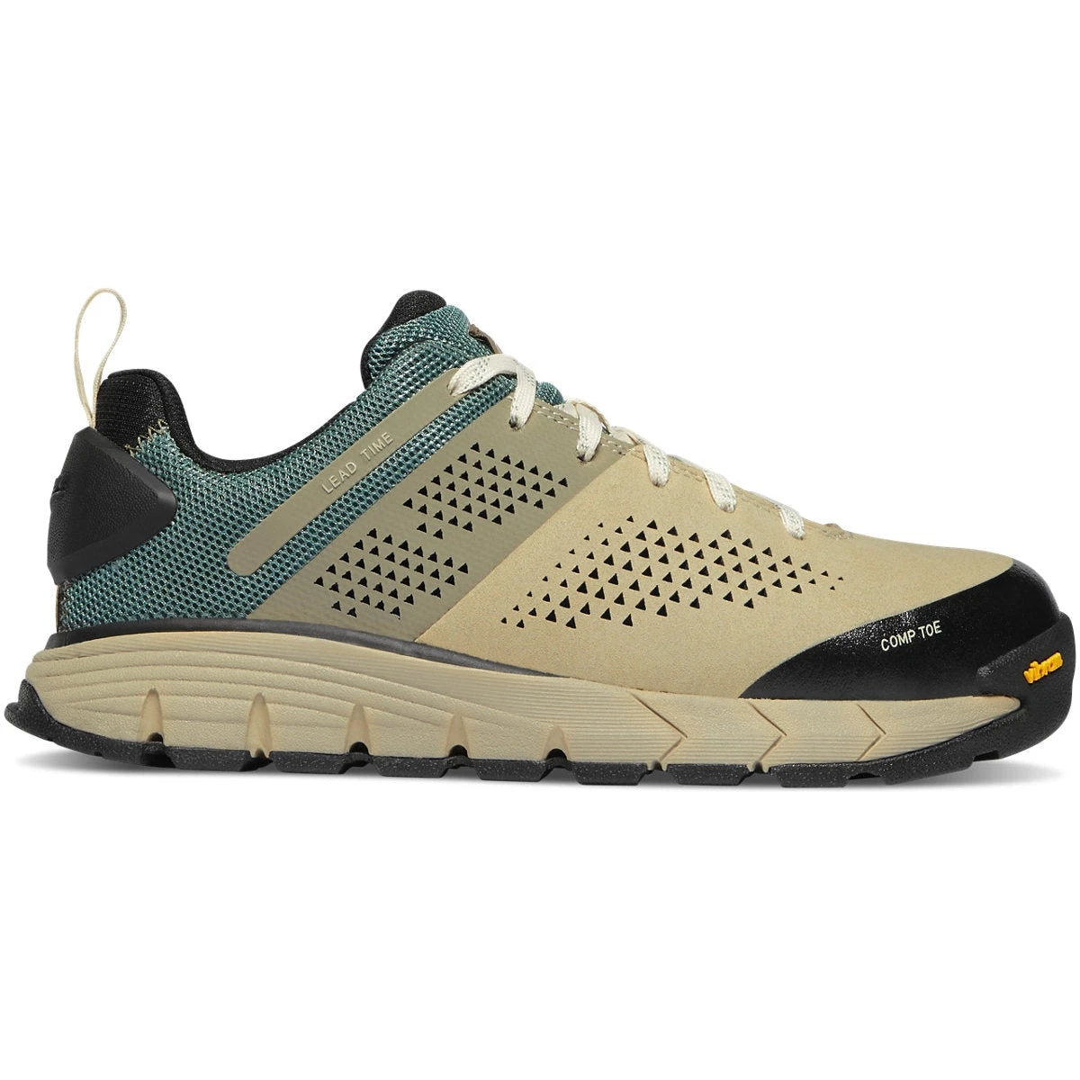 Danner Women's Lead Time 3" Comp Toe Lace Up Work Boot -Turquoise- 12403 - Image 2