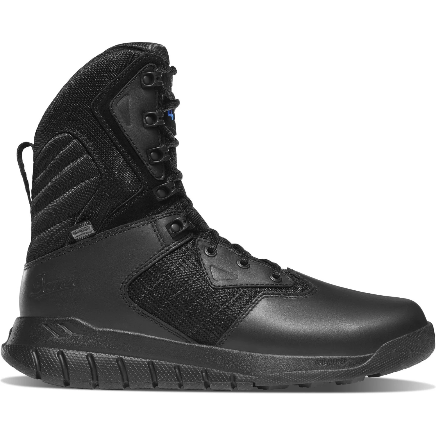Danner Men's Instinct Tactical 8" WP 400G Side-Zip Boot- Black - 25332 - Image 2