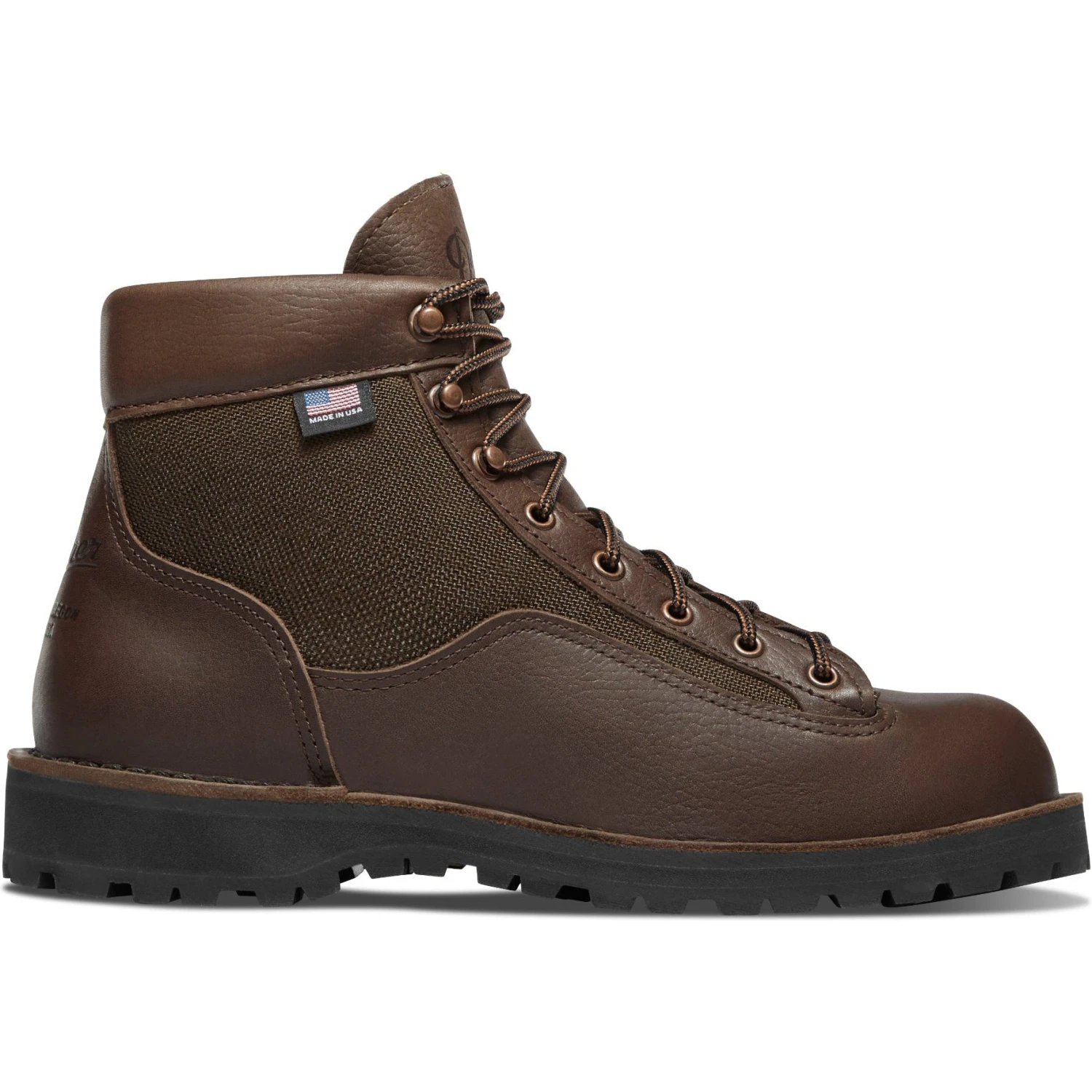 Danner Men's Light II 6" WP USA Made Hiking Boot - Dark Brown - 33020 - Image 2