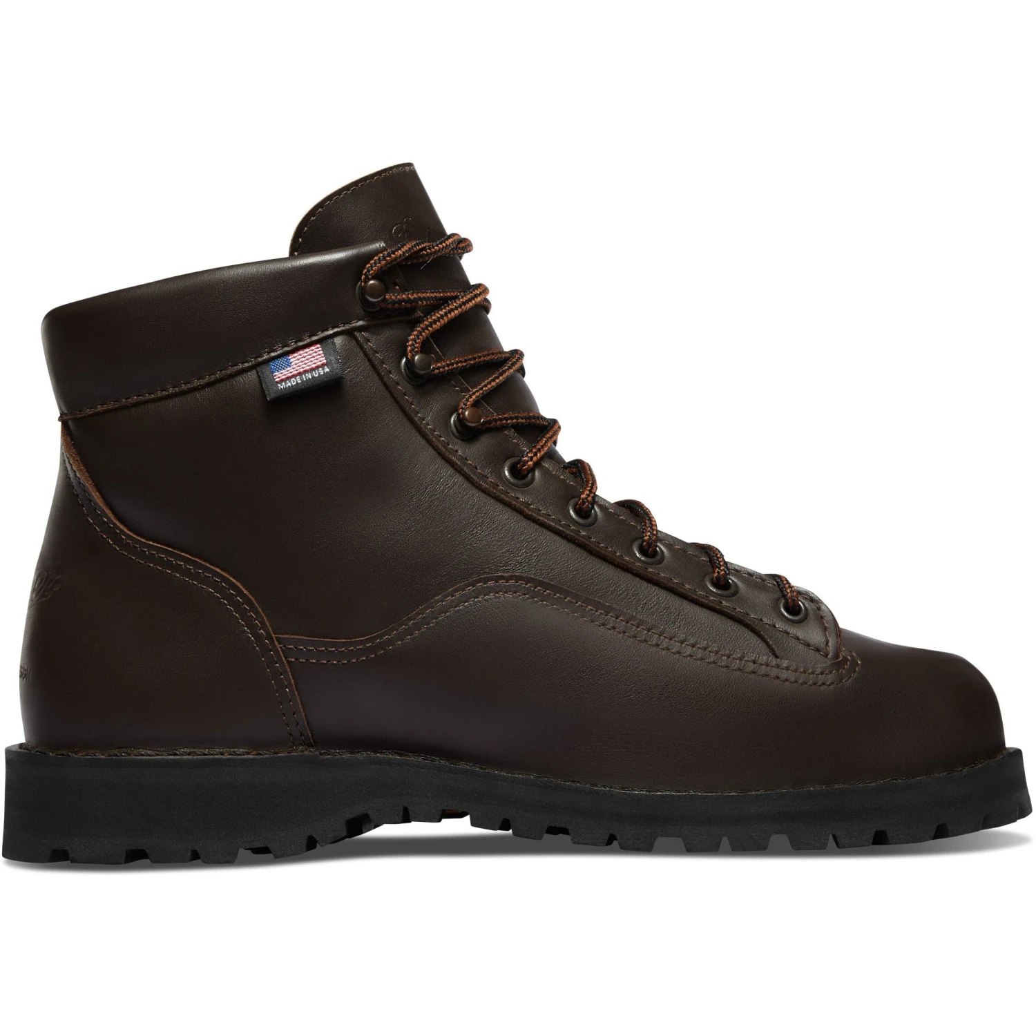 Danner Men's Explorer 6" WP USA Made Hiking Boot - Brown - 45200 - Image 2