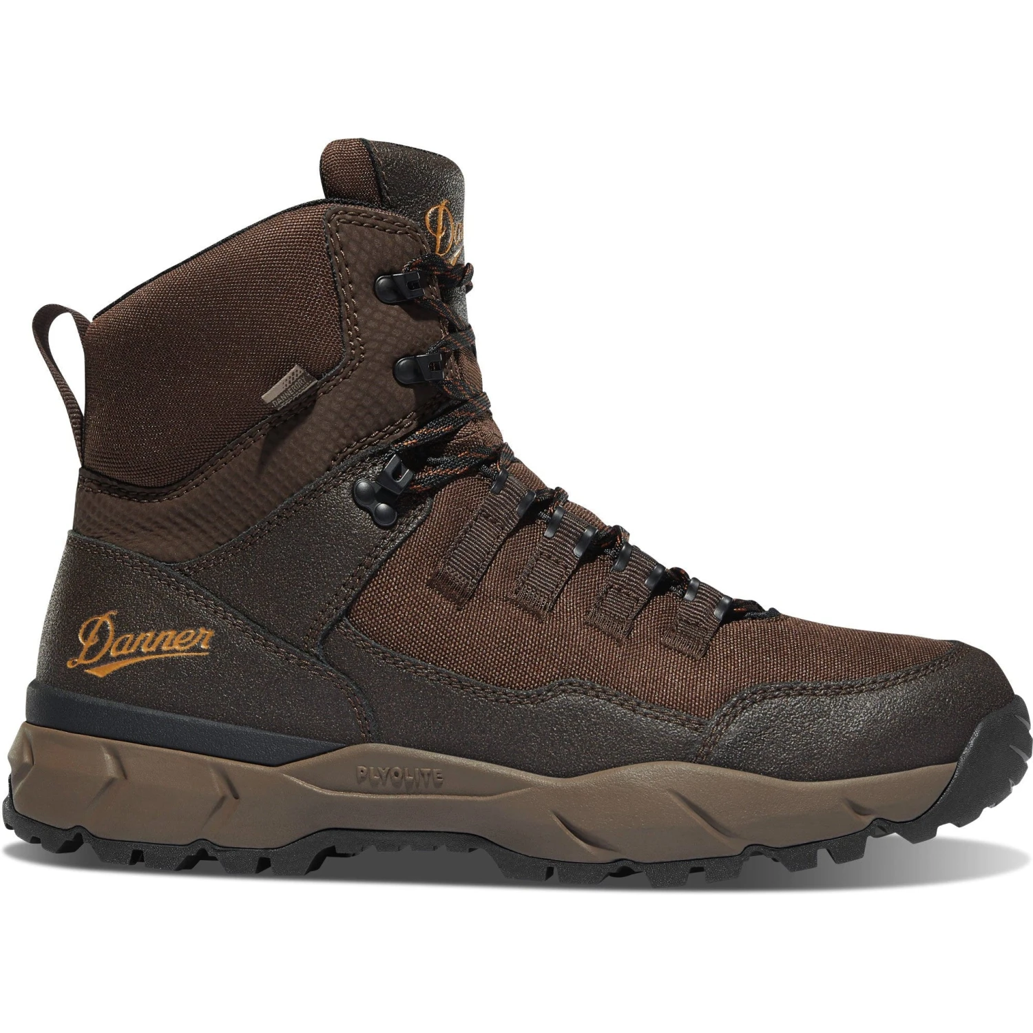 Danner Men's Vital Trail 6" WP Hiking Boot - Coffee Brown - 65300 - Image 2