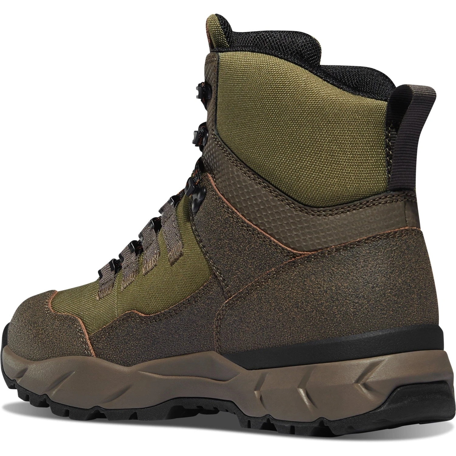 Danner Men's Vital Trail 6" WP Hiking Boot - Brown/Olive - 65301 - Image 3