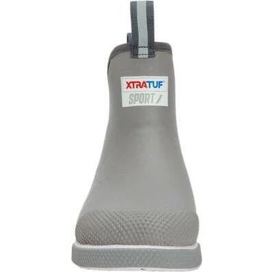 Xtratuf Men's Ankle 6" WP Slip Resistant Deck Boot -Grey- ADSM100 - Image 5