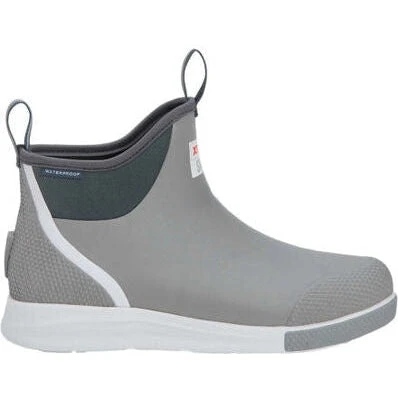 Xtratuf Men's Ankle 6" WP Slip Resistant Deck Boot -Grey- ADSM100 - Image 2