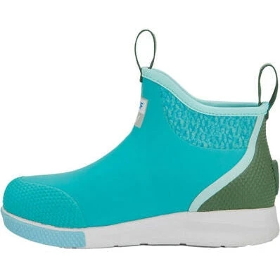 Xtratuf Women's Ankle 6" WP Slip Resist Deck Sport Boot -Green- ADSW-300 - Image 3