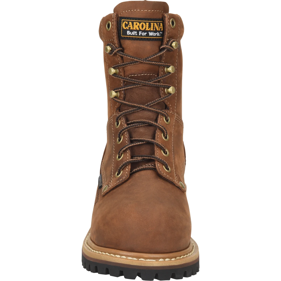 Carolina Women's Elm 8" Comp Toe WP Slip Resist Work Boot -Brown- CA1435 - Image 3
