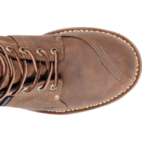 Carolina Men's Linesman 10" Comp Toe WP Work Boot - Brown - CA1904 - Image 6