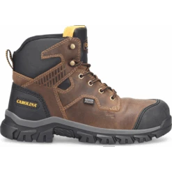 Carolina Men's Falcon 6" Steel Toe Lo WP Work Boot -Brown- CA3590