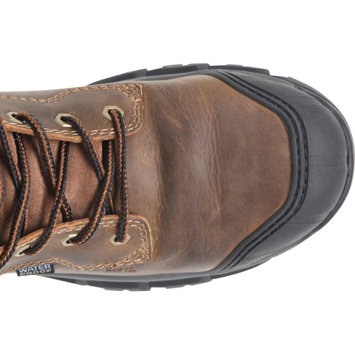 Carolina Men's Falcon 6" Steel Toe Lo WP Work Boot -Brown- CA3590 - Image 5