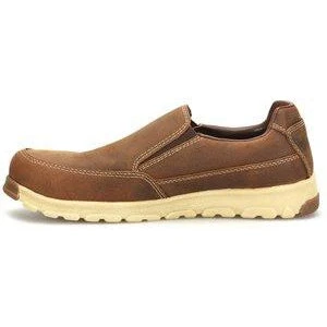 Carolina Men's S-117 Aluminum Toe Slip-On Work Shoe - Brown - CA5572 - Image 4