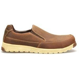 Carolina Men's S-117 Aluminum Toe Slip-On Work Shoe - Brown - CA5572 - Image 2