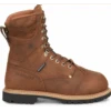 Carolina Men's Metpro Crazy Hardrock 8" Comp Toe WP Work Boot -Brown- CA7921