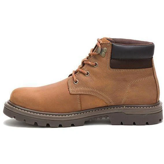 CAT Men's Outbase Soft Toe Waterproof Work Boot - Brown - P51032 - Image 4