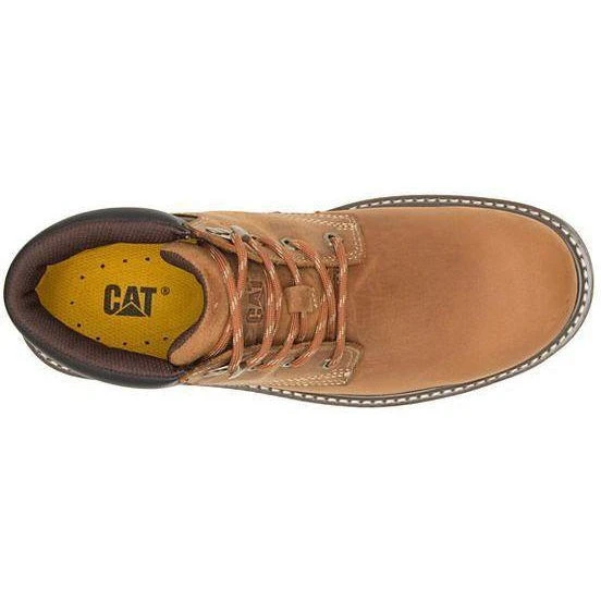 CAT Men's Outbase Soft Toe Waterproof Work Boot - Brown - P51032 - Image 6
