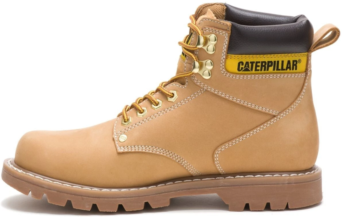 CAT Men's Second Shift Soft Toe Work Boot - Honey - P70042 - Image 3