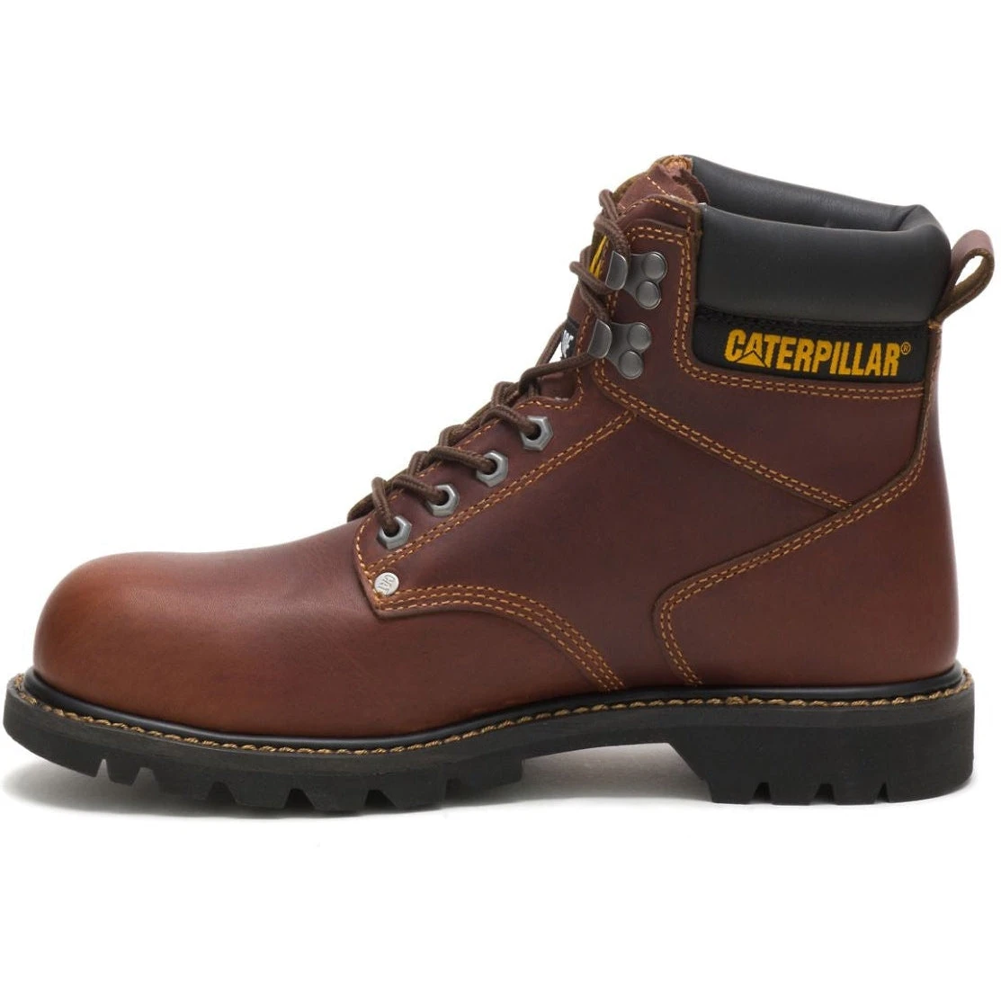 CAT Men's Second Shift Steel Toe Work Boot - Tan - P89817 - Image 3