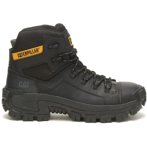 CAT Men's Invader Comp Toe Waterproof Hiker Work Boot -Black- P91542 - Image 2