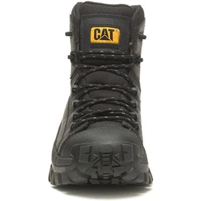 CAT Men's Invader Comp Toe Waterproof Hiker Work Boot -Black- P91542 - Image 4