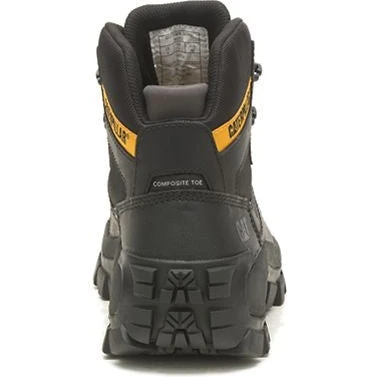 CAT Men's Invader Comp Toe Waterproof Hiker Work Boot -Black- P91542 - Image 5