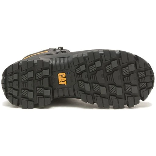 CAT Men's Invader Comp Toe Waterproof Hiker Work Boot -Black- P91542 - Image 7