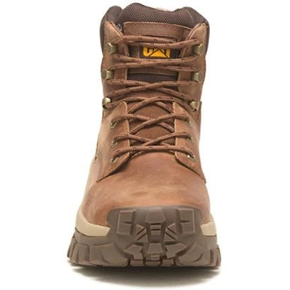 CAT Men's Invader Hi Steel Toe Slip Resist Work Boot -Mushroom- P91596 - Image 3