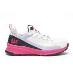 CAT Women's Streamline Runner CCT Original Work Shoe -White/Black- P91498
