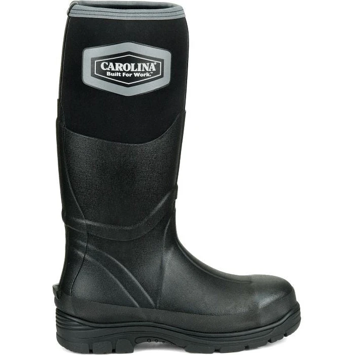Carolina Men's Mud Jumper 16" Soft Toe WP Rubber Boot -Black- CA2100 - Image 2