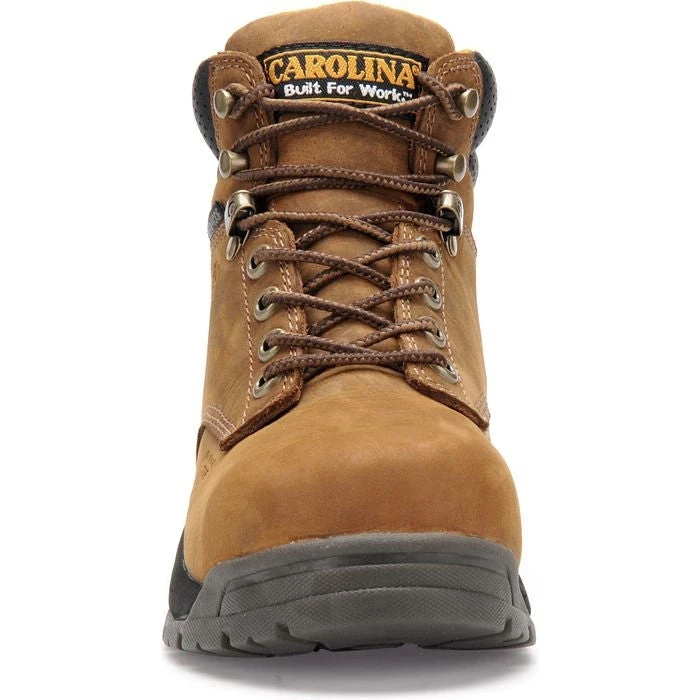 Carolina Women's Raleigh 6" Comp Toe WP Slip Resist Work Boot -Brown- CA1620 - Image 4