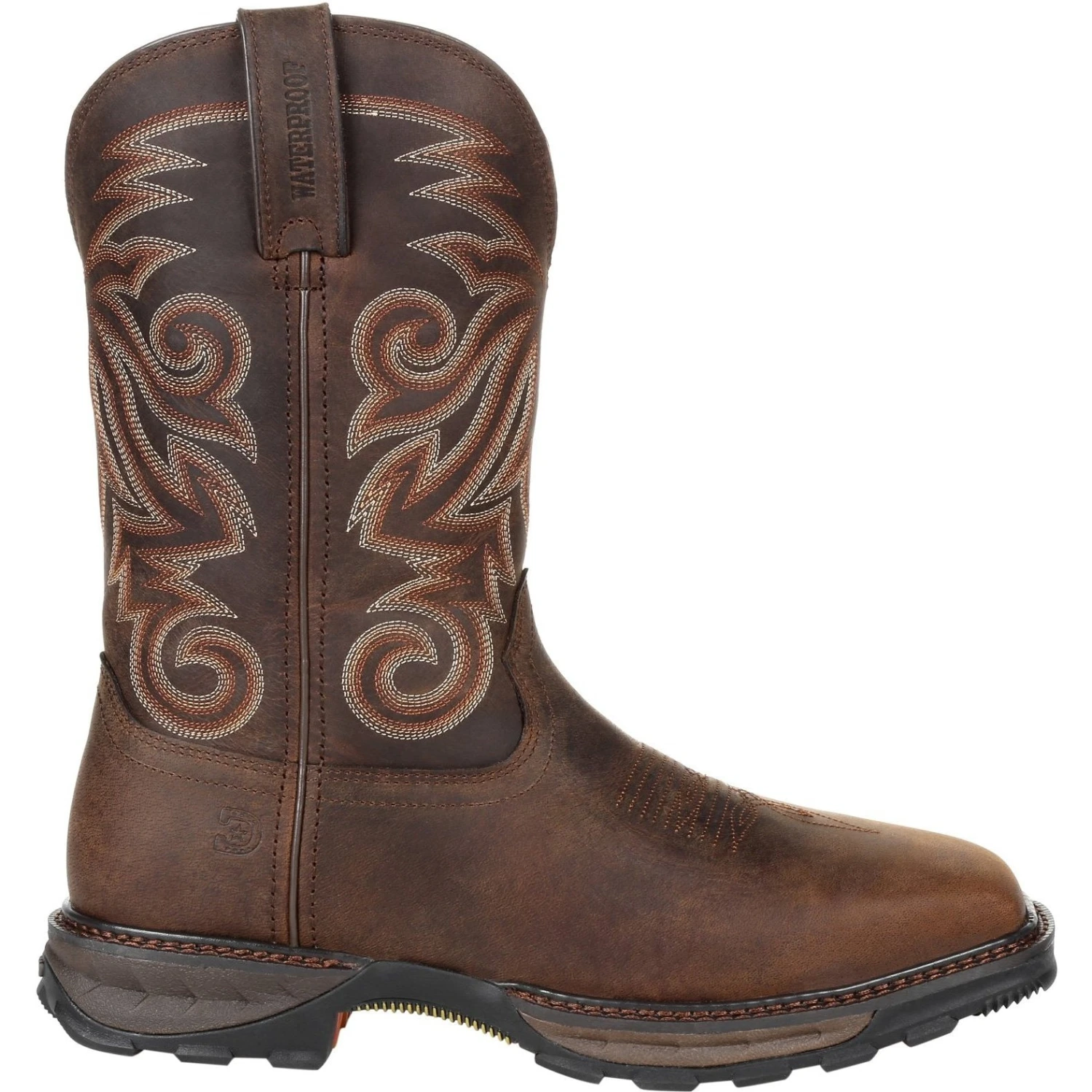 Durango Men's Maverick XP 11" Steel Toe WP Western Work Boot - DDB0206 - Image 5
