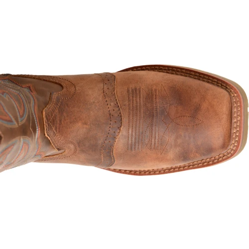Double H Men's Antonio 13" Square Toe Western Work Boot- Brown- DH5134 - Image 5
