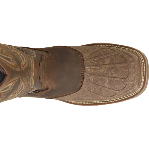 Double H Men's Carlos 13" Comp Toe WP Western Work Boot- Brown- DH5149 - Image 5
