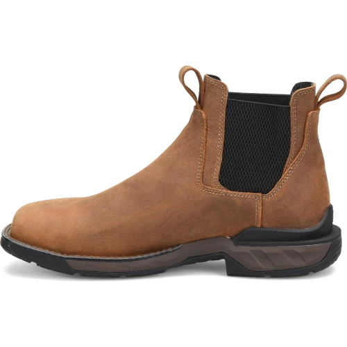 Double H Men's Heisler 5" Square Toe Western Work Boot- Brown - DH5363 - Image 3