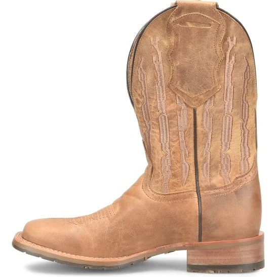 Double H Men's Covada 11" Stockman Wide ST Work Boot -Tan- DH7033 - Image 2