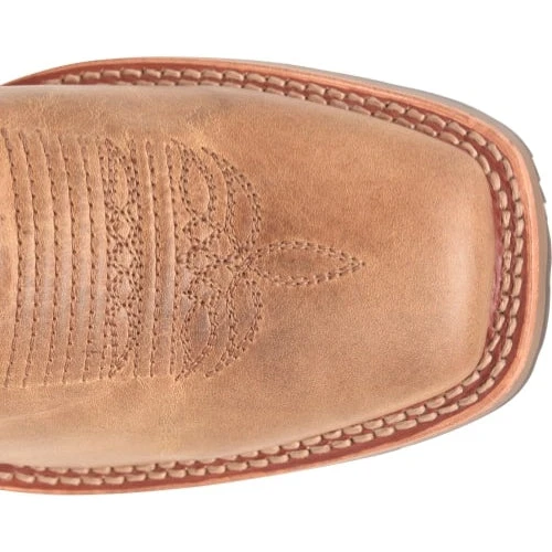 Double H Men's Covada 11" Stockman Wide ST Work Boot -Tan- DH7033 - Image 5