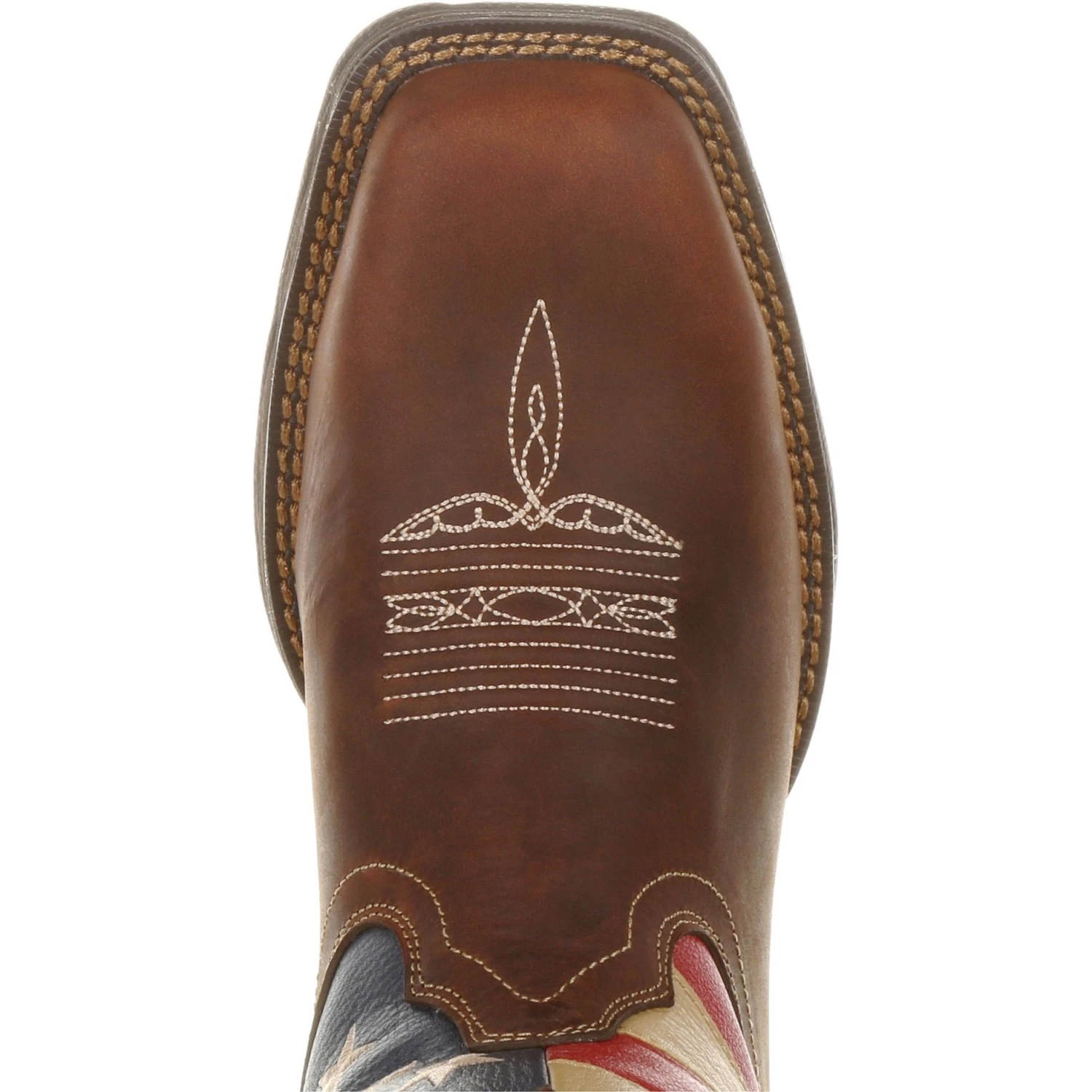 Durango Women's Lady Rebel 10" Steel Toe Patriotic Flag Work Boot - Image 6