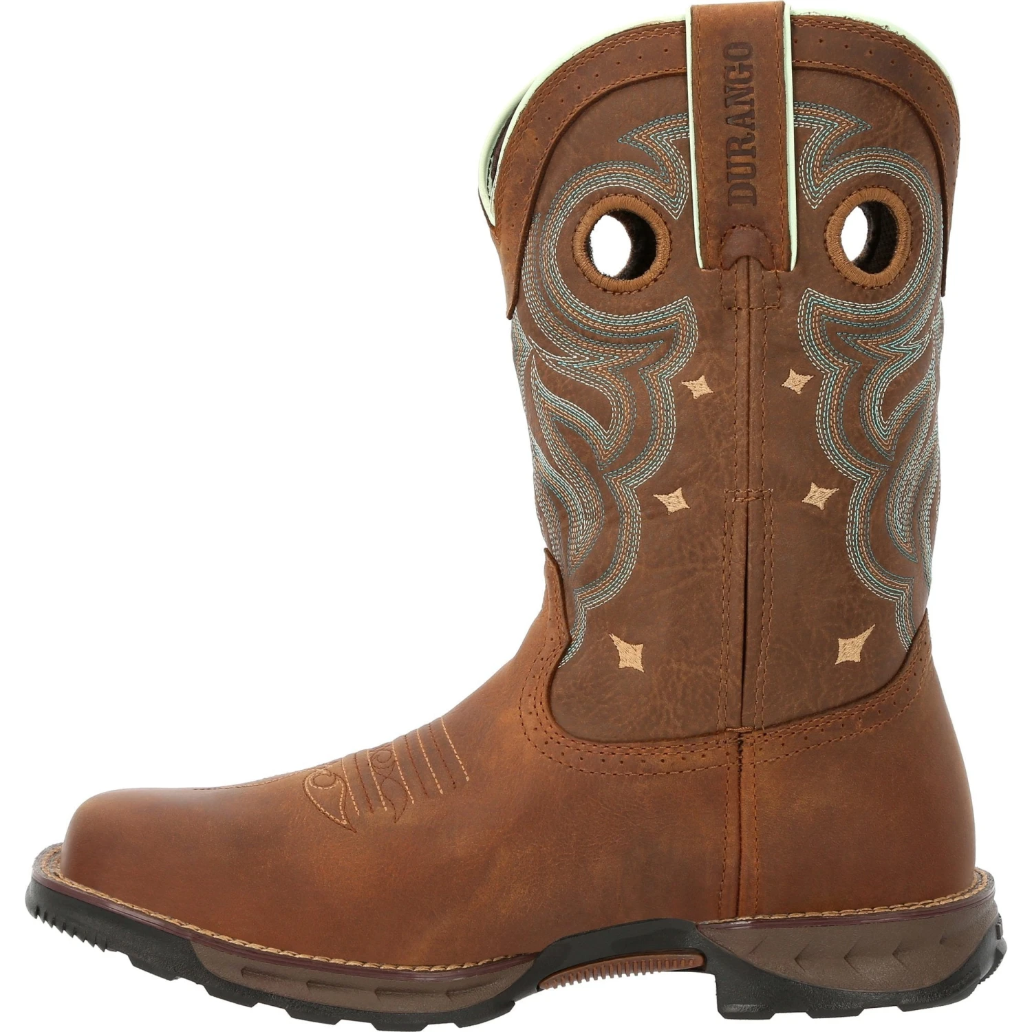 Durango Women's Maverick 10" Steel Toe WP Western Work Boot - DRD0416 - Image 4
