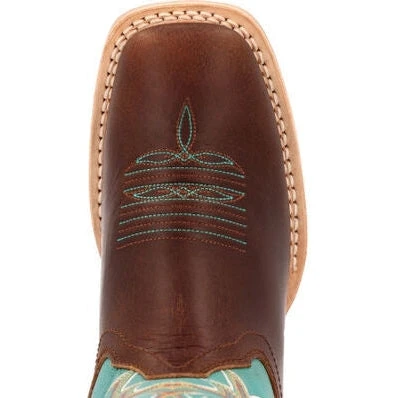 Durango Women's Lady Rebel Pro 12" ST Western Work Boot -Brown- DRD0443 - Image 5