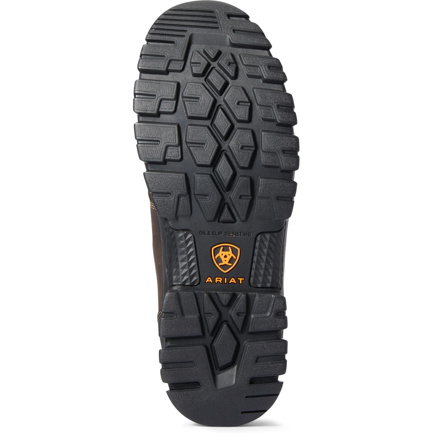 Ariat Men's Treadfast 6" Steel Toe WP Work Boot - Brown - 10034673 - Image 6