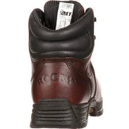 Rocky Men's Mobilite 6" Steel Toe WP Work Boot - Brown - FQ0006114 - Image 7