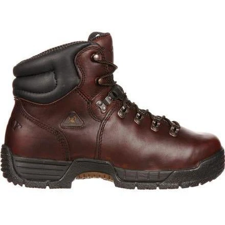 Rocky Men's Mobilite 6" Steel Toe WP Work Boot - Brown - FQ0006114 - Image 2