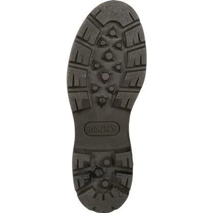 Rocky Men's Warden Pull-On Wellington Duty Boot - Black - FQ0006300 - Image 7