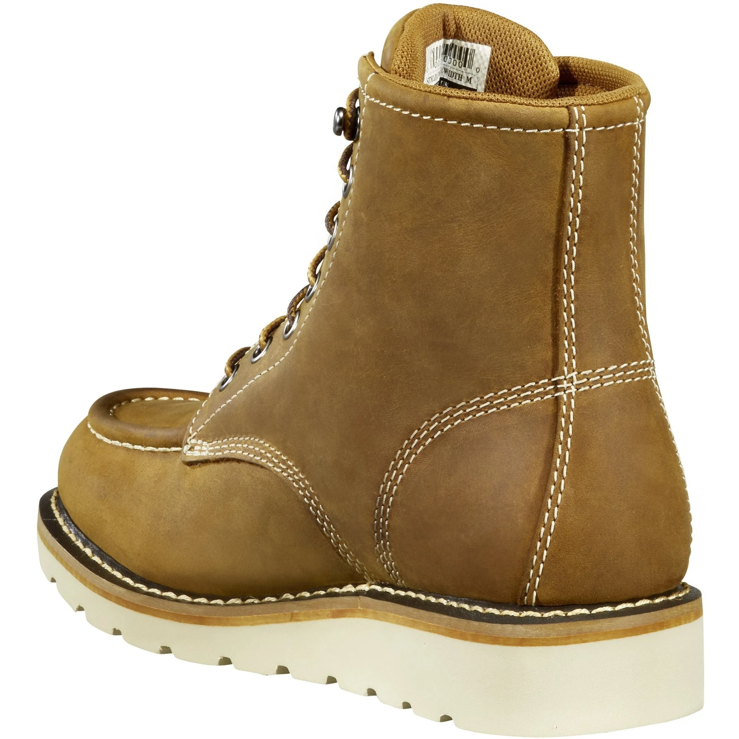 Carhartt Women's 6" Steel Toe WP Wedge Work Boot - Brown - FW6225-W - Image 4