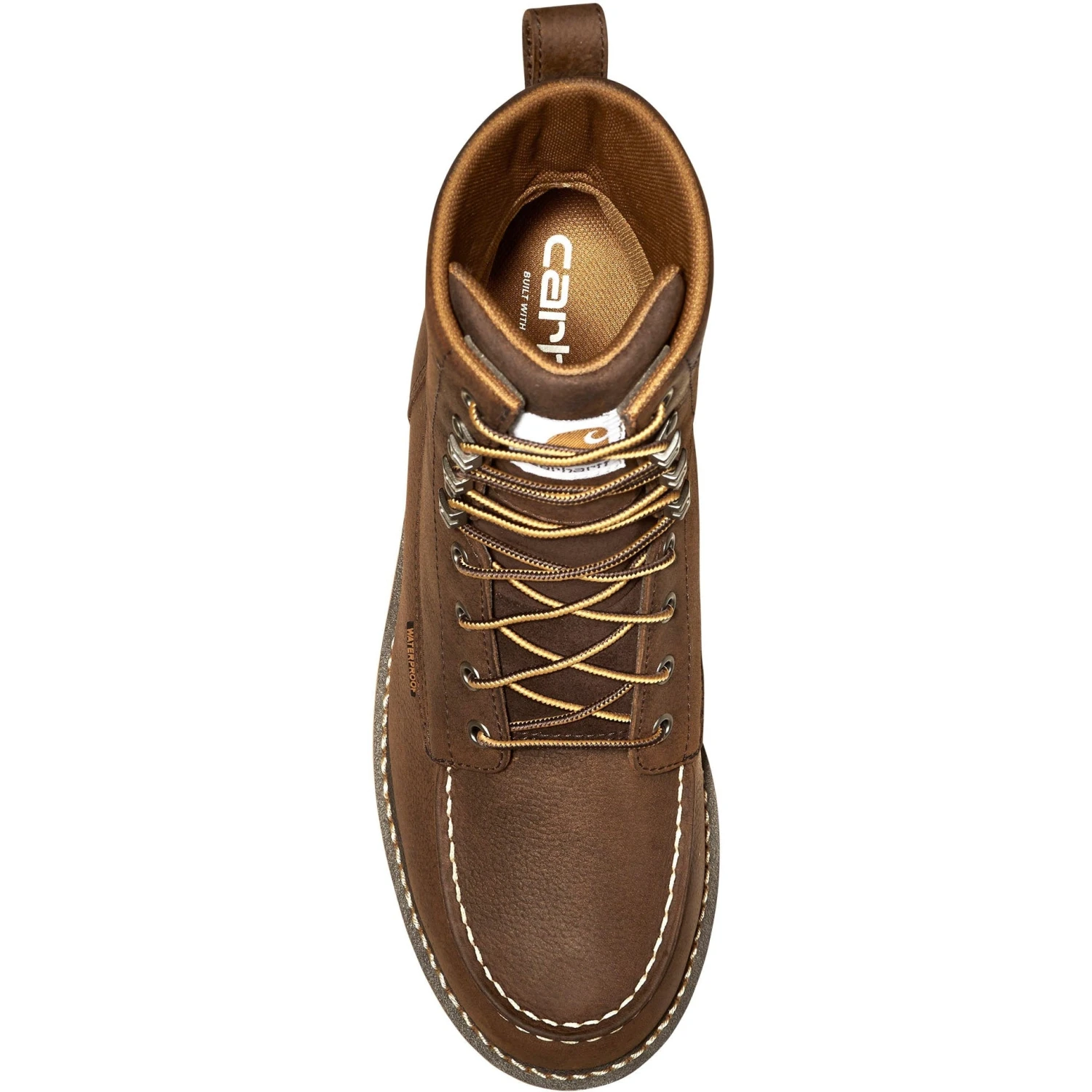 Carhartt Men's 8" WP Non Safety Toe Wedge Boot - Dark Brown - FW8095-M - Image 6