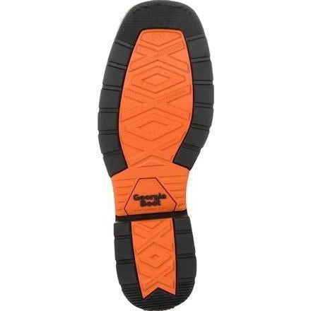 Georgia Men's Carbo-Tec LT 11" Stl Toe WP Western Boot -Brown- GB00264 - Image 7