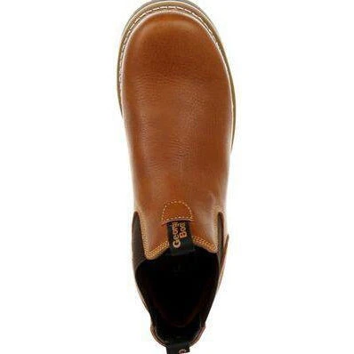 Georgia Men's AMP LT Wedge Soft Toe Chelsea Work Boot - Brown - GB00346 - Image 3