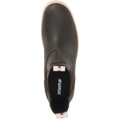 Xtratuf Men's Legacy WP Slip Resis Leather Chelsea Boot -Brown- LCM900 - Image 6