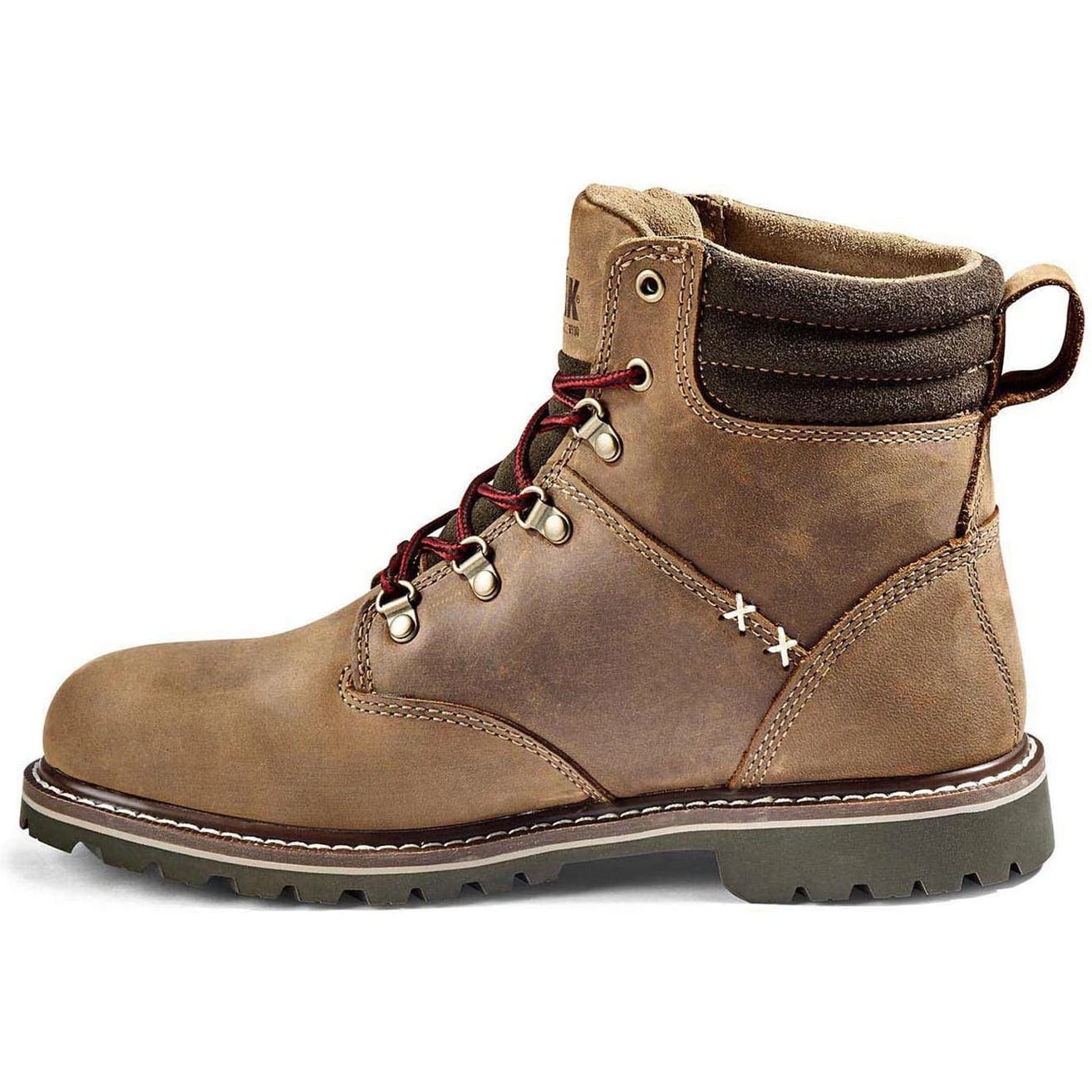 Kodiak Women's Bralorne 6" WP Slip Resist Safety Work Boot -Brown- 4TDSBN - Image 3
