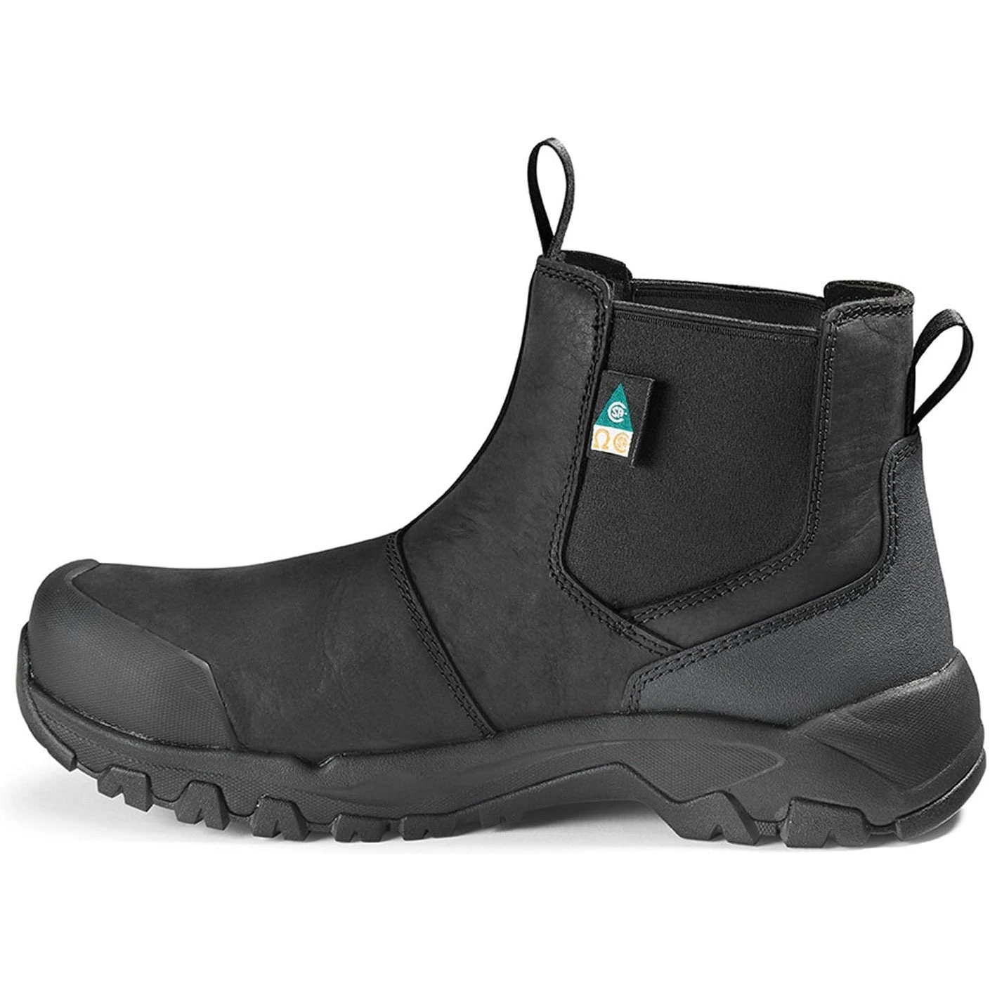 Kodiak Men's Quest Bound Comp Toe WP Chelsea Work Boot -Black- 4THNBK - Image 4